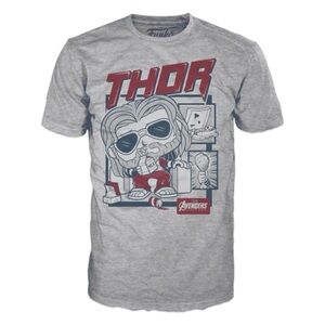 Funko Thor Avengers Endgame Graphic Tee Marvel Collector Corps Exclusive Size S